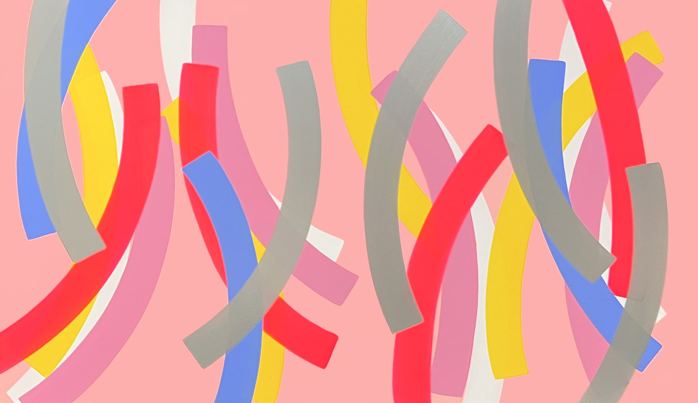 하태임, Un Passage No.241052, 2024, acrylic on canvas, 112x194cm