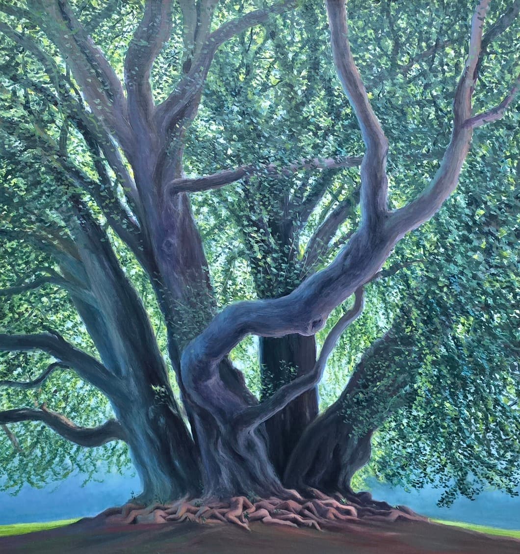 Choi Seon Kil 최선길, songof1kyears, 2025, oil on canvas, 120×100cm