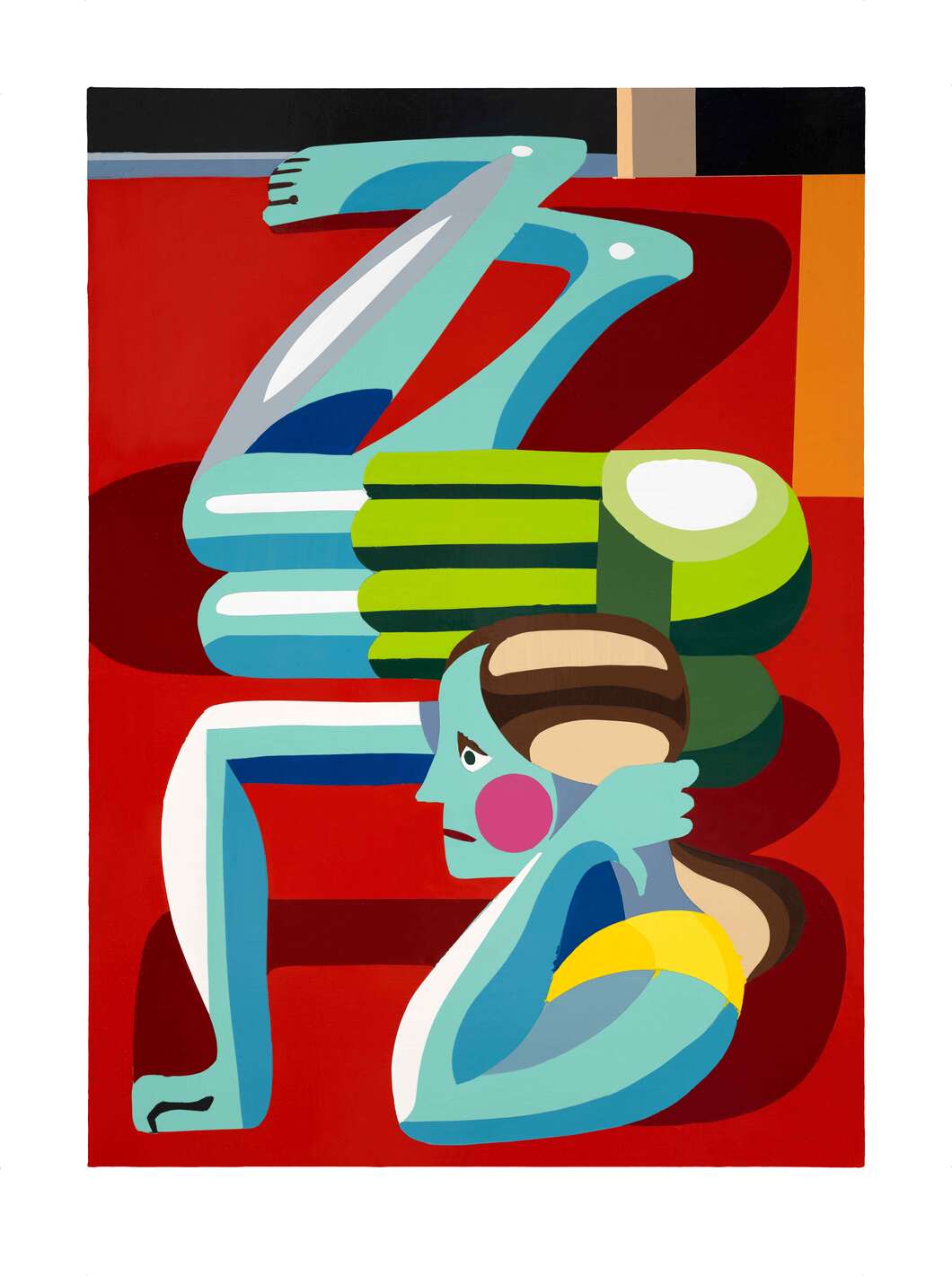 Christoph Ruckhäberle 크리스토프 루크헤베를레 , Untitled, 2023, gicleeprint on INOVA-Rough Textured 315g, 44x59cm