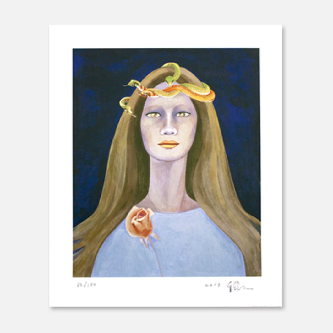 Chun Kyungja 천경자, 내 슬픈 전설의 22페이지, 2019, 판화, 50.0 x 57.0 cm