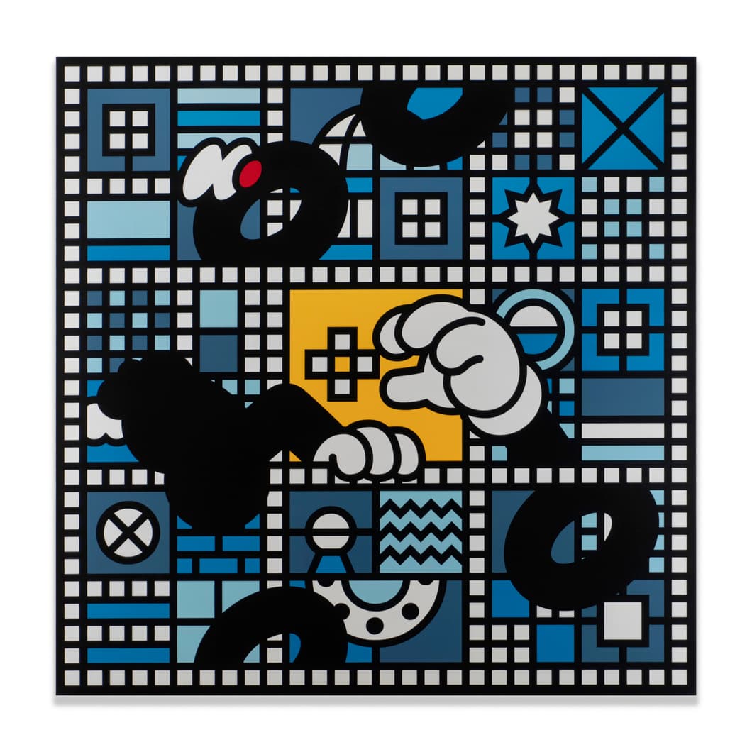 GRAFFLEX 그라플렉스, 2022, SprayPaint on Canvas, 97x97cm