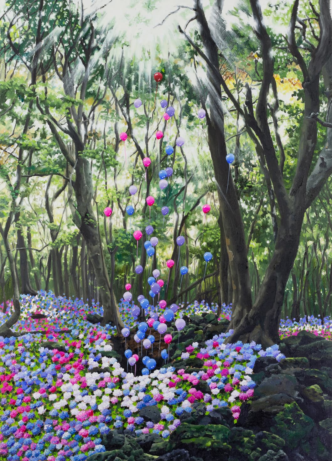 Lee Donguk 이동욱, 도클굴, 2023, oil on canvas, 65x90cm