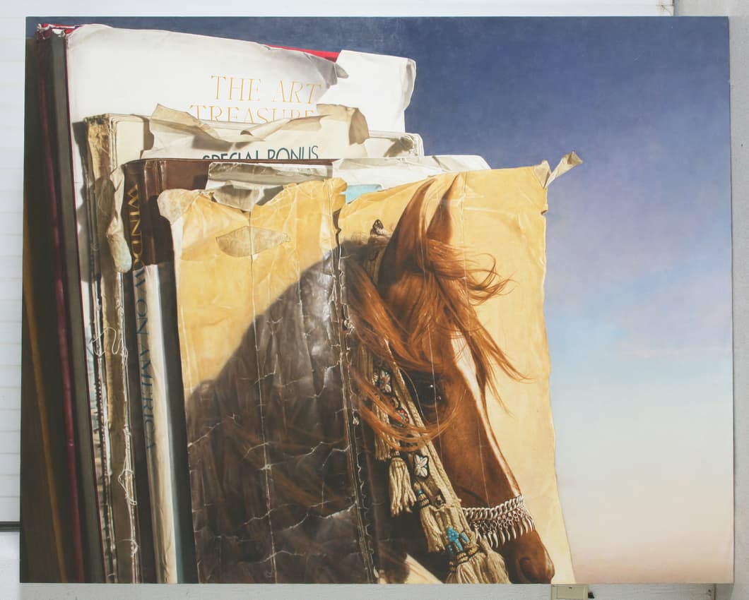 Lee Sukju 이석주, 사유적 공간, 2009, oil on canvas, 180.3x227.3cm