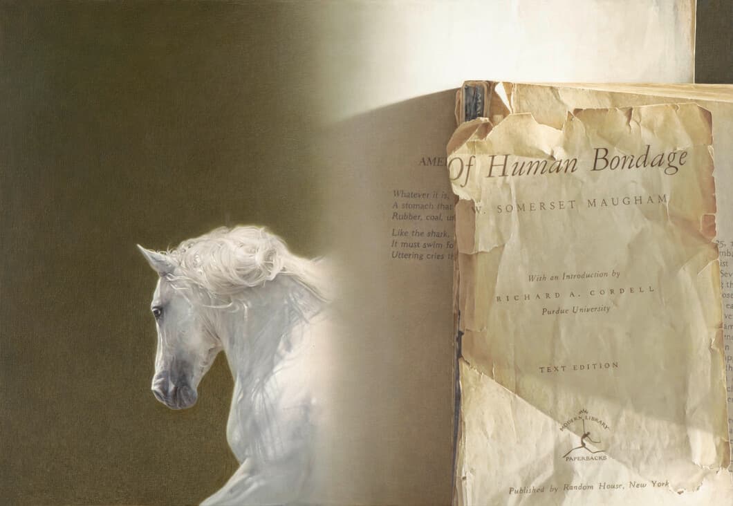 Lee Sukju 이석주, 사유적 공간, 2014, oil on canvas, 162x112cm