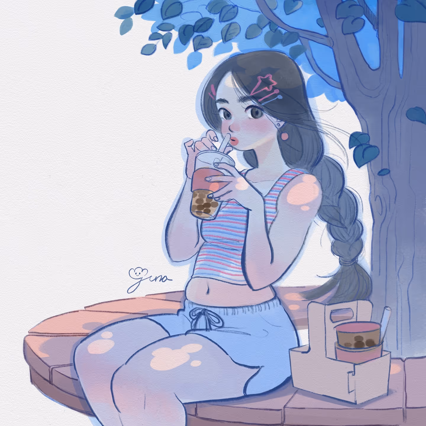 박유나, Before it loses the cold, digital print, 30 x 30 cm. 미판매